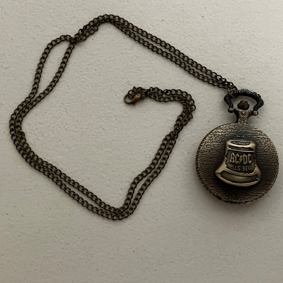 Unbranded | Accessories | Acdc Pocket Watch Clock Band Dave Evans Angus ...